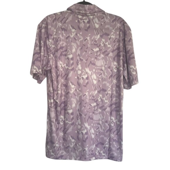 Men's JOYMASAR Short Sleeve Performance Print Golf Shirt Size Medium - Picture 5 of 8
